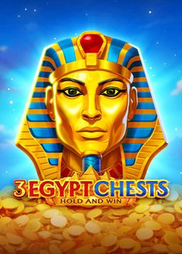 Captivating image of the 3 Egypt Chests game, showcasing the ancient Egyptian theme with a focus on the mysterious treasure chests.