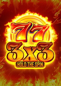 Engaging and innovative image of the 3x3 Hold The Spin game, emphasizing the unique 3x3 grid layout and the anticipation of the spin feature.