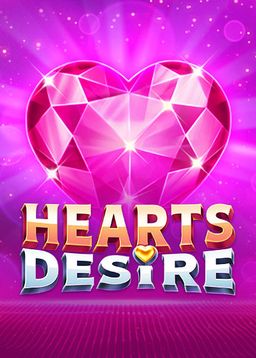 Romantic and heart-warming image of the Hearts Desire game, evoking a sense of love and passion with its beautiful heart-themed visuals.