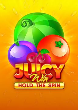 Vibrant and juicy-themed image of the Juicy Win game, highlighting the colorful and appetizing fruit-based symbols and visuals.